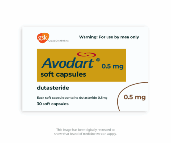 Avodart (Dutasteride) 0.5mg Capsules